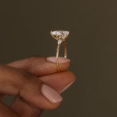 Shop Pear Shaped Diamond Engagement Rings For Women Mychicdress